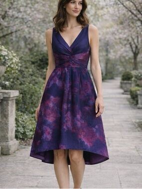 sachin and babi light blue dress What to Wear for Cocktail Attire: 20 Flattering Looks for You – WL Bridal &  Gown main image 1
